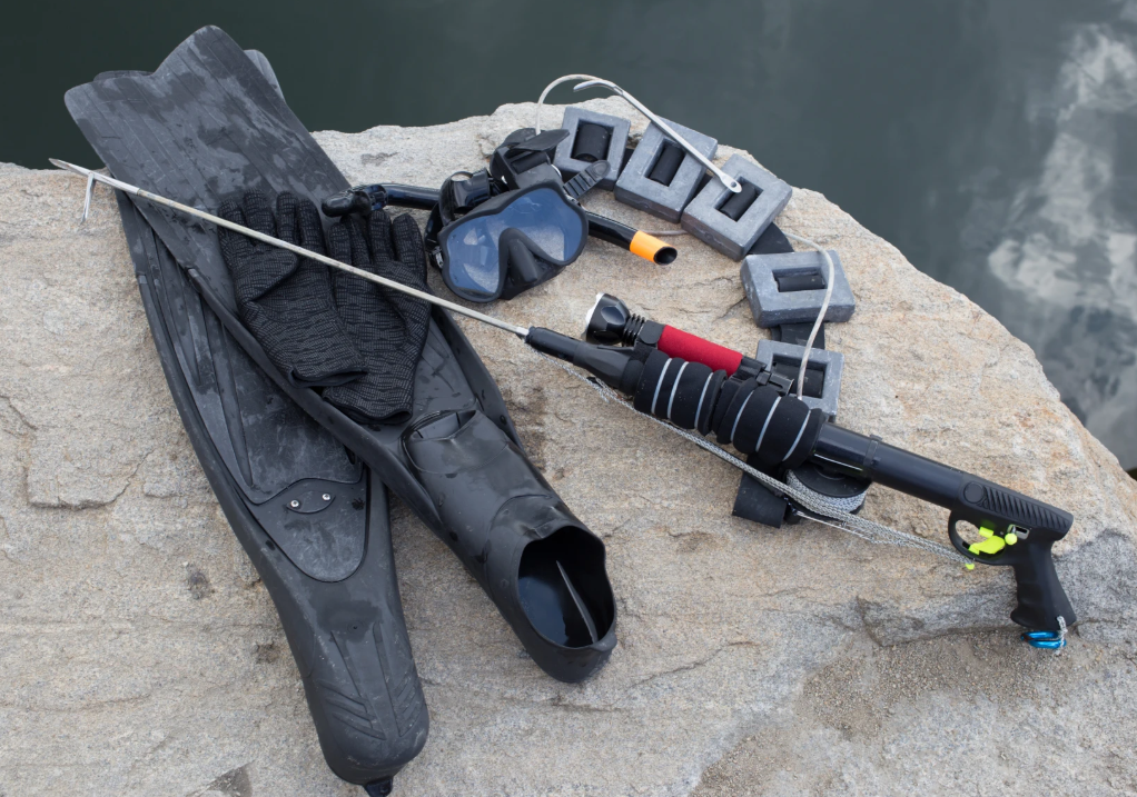 workshop preparing freediving gear